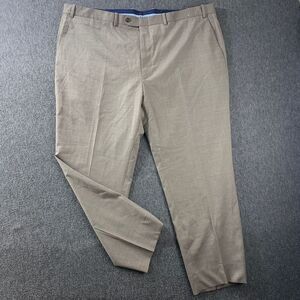 Peter Millar Dress Pants‎ Mens 45x29 Brown Wool Trousers Slacks